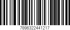 Código de barras (EAN, GTIN, SKU, ISBN): '7896322441217'