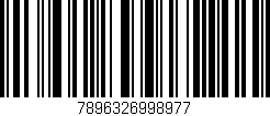 Código de barras (EAN, GTIN, SKU, ISBN): '7896326998977'