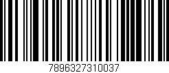 Código de barras (EAN, GTIN, SKU, ISBN): '7896327310037'