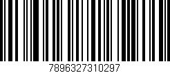 Código de barras (EAN, GTIN, SKU, ISBN): '7896327310297'