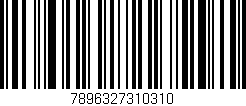 Código de barras (EAN, GTIN, SKU, ISBN): '7896327310310'