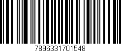 Código de barras (EAN, GTIN, SKU, ISBN): '7896331701548'