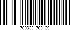 Código de barras (EAN, GTIN, SKU, ISBN): '7896331703139'