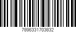 Código de barras (EAN, GTIN, SKU, ISBN): '7896331703832'