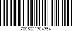 Código de barras (EAN, GTIN, SKU, ISBN): '7896331704754'