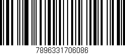 Código de barras (EAN, GTIN, SKU, ISBN): '7896331706086'
