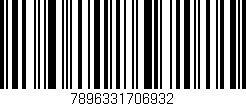 Código de barras (EAN, GTIN, SKU, ISBN): '7896331706932'