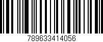 Código de barras (EAN, GTIN, SKU, ISBN): '789633414056'