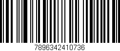 Código de barras (EAN, GTIN, SKU, ISBN): '7896342410736'