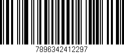 Código de barras (EAN, GTIN, SKU, ISBN): '7896342412297'