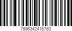 Código de barras (EAN, GTIN, SKU, ISBN): '7896342416783'