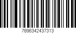 Código de barras (EAN, GTIN, SKU, ISBN): '7896342437313'