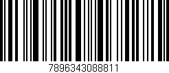 Código de barras (EAN, GTIN, SKU, ISBN): '7896343088811'