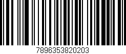 Código de barras (EAN, GTIN, SKU, ISBN): '7896353820203'