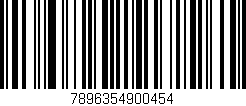 Código de barras (EAN, GTIN, SKU, ISBN): '7896354900454'