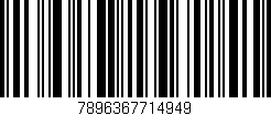 Código de barras (EAN, GTIN, SKU, ISBN): '7896367714949'