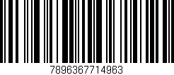 Código de barras (EAN, GTIN, SKU, ISBN): '7896367714963'