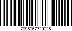 Código de barras (EAN, GTIN, SKU, ISBN): '7896367773335'