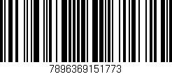 Código de barras (EAN, GTIN, SKU, ISBN): '7896369151773'
