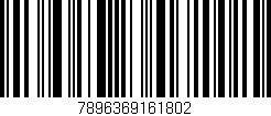 Código de barras (EAN, GTIN, SKU, ISBN): '7896369161802'