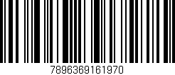 Código de barras (EAN, GTIN, SKU, ISBN): '7896369161970'