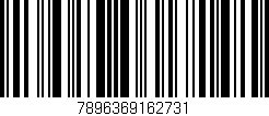 Código de barras (EAN, GTIN, SKU, ISBN): '7896369162731'