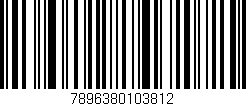 Código de barras (EAN, GTIN, SKU, ISBN): '7896380103812'