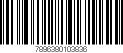 Código de barras (EAN, GTIN, SKU, ISBN): '7896380103836'