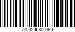 Código de barras (EAN, GTIN, SKU, ISBN): '7896380600663'