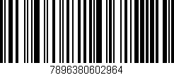 Código de barras (EAN, GTIN, SKU, ISBN): '7896380602964'
