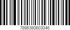 Código de barras (EAN, GTIN, SKU, ISBN): '7896380603046'