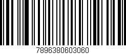 Código de barras (EAN, GTIN, SKU, ISBN): '7896380603060'