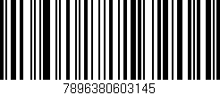 Código de barras (EAN, GTIN, SKU, ISBN): '7896380603145'