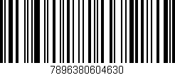 Código de barras (EAN, GTIN, SKU, ISBN): '7896380604630'