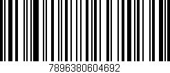 Código de barras (EAN, GTIN, SKU, ISBN): '7896380604692'