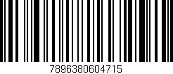 Código de barras (EAN, GTIN, SKU, ISBN): '7896380604715'