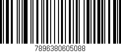 Código de barras (EAN, GTIN, SKU, ISBN): '7896380605088'