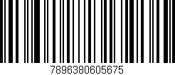 Código de barras (EAN, GTIN, SKU, ISBN): '7896380605675'