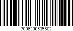 Código de barras (EAN, GTIN, SKU, ISBN): '7896380605682'