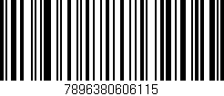 Código de barras (EAN, GTIN, SKU, ISBN): '7896380606115'