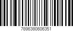 Código de barras (EAN, GTIN, SKU, ISBN): '7896380606351'