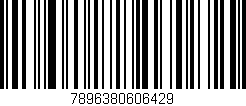 Código de barras (EAN, GTIN, SKU, ISBN): '7896380606429'