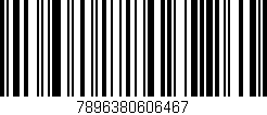 Código de barras (EAN, GTIN, SKU, ISBN): '7896380606467'