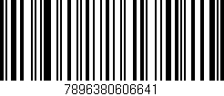 Código de barras (EAN, GTIN, SKU, ISBN): '7896380606641'
