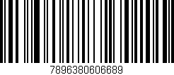 Código de barras (EAN, GTIN, SKU, ISBN): '7896380606689'