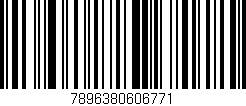 Código de barras (EAN, GTIN, SKU, ISBN): '7896380606771'