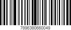 Código de barras (EAN, GTIN, SKU, ISBN): '7896380660049'