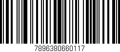 Código de barras (EAN, GTIN, SKU, ISBN): '7896380660117'