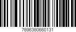 Código de barras (EAN, GTIN, SKU, ISBN): '7896380660131'