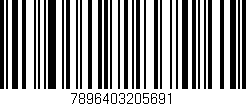 Código de barras (EAN, GTIN, SKU, ISBN): '7896403205691'